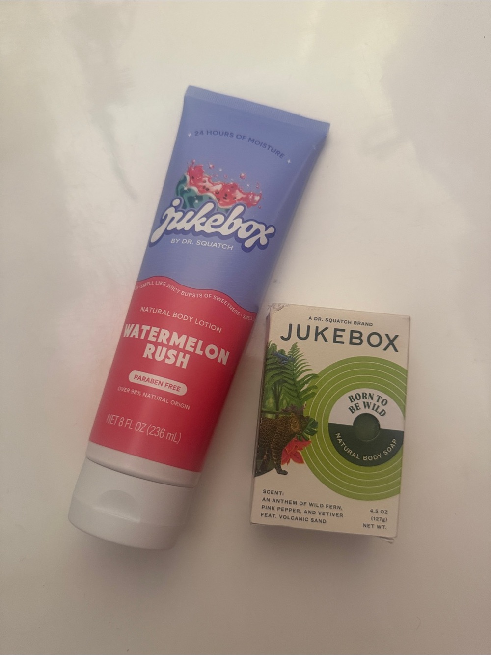 Watermelon Rush Natural Body Lotion - Pink/Blue